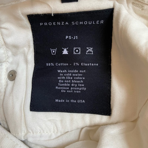 NWT Proenza Schouler PS1-J1 Boy Jeans - Picture 10 of 11
